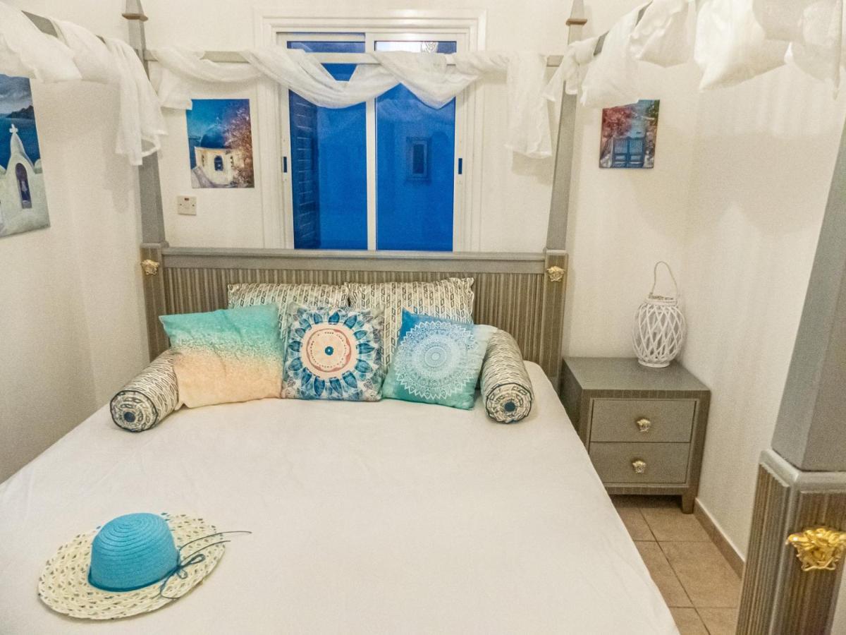 Greek Island Style 2 Bedroom Villa With Pool Next To The Sea Larnaca Exterior foto