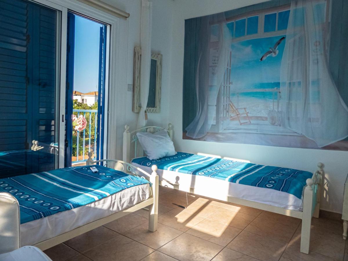Greek Island Style 2 Bedroom Villa With Pool Next To The Sea Larnaca Exterior foto
